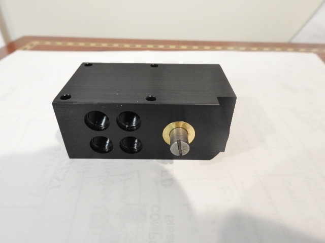 VB8U -54 Hilborn type  4port  BLOWN ALKY  8 Cylinder Side Mount-Barrel  for 4 Port Hilborns Upright